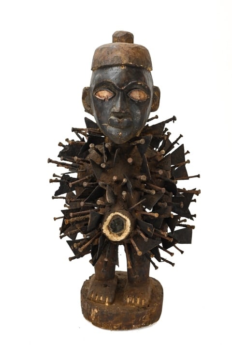 NKISI NKONDI FETISH POWER FIGURE
