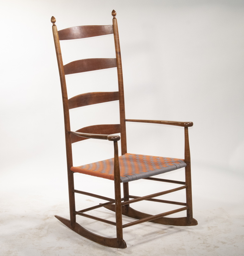 NO. 6 SHAKER ROCKING CHAIR Ladder