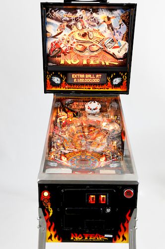 "NO FEAR" PINBALL MACHINE BY THE