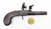 NOCK BOXLOCK FLINTLOCK PISTOL