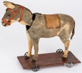 NODDING HEAD DONKEY PULL TOY,
