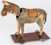 NODDING HEAD DONKEY PULL TOY,