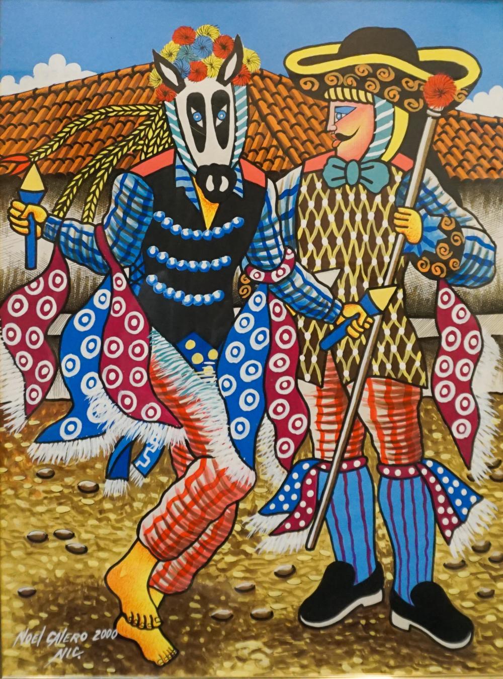 NOEL CALERO (NICARAGUAN B. 1951),