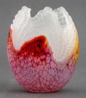 NOEL LAUE STUDIO ART GLASS VAS