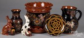 NOLDE FOREST REDWARE, FLOWERPO