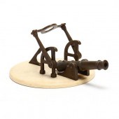 NOON CANNON SUNDIAL Early 20th