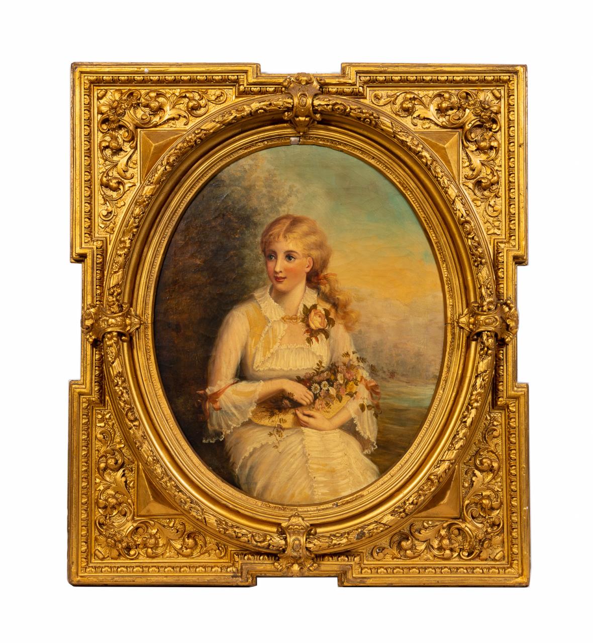 NORA CHEASE OIL PORTRAIT OF A