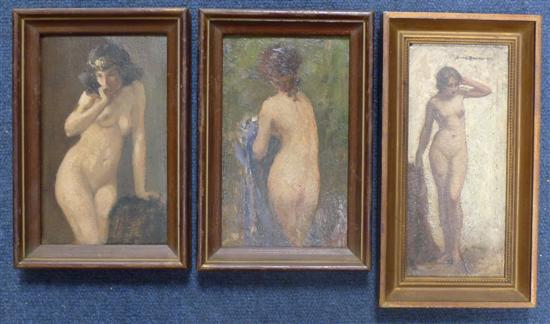 Nora Davison (fl.1881-1900) three