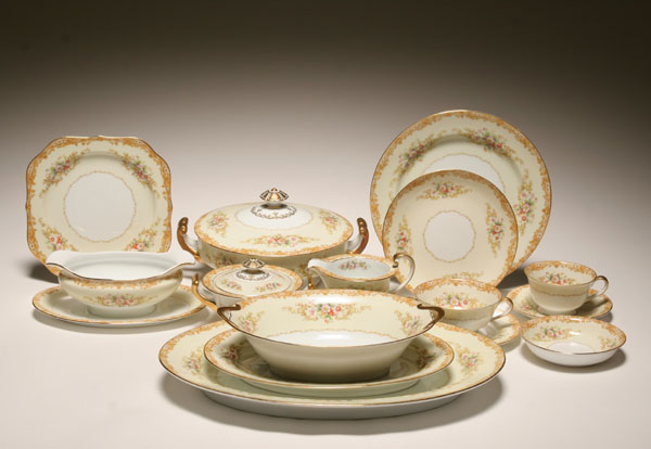 Noritake china, service for 12,