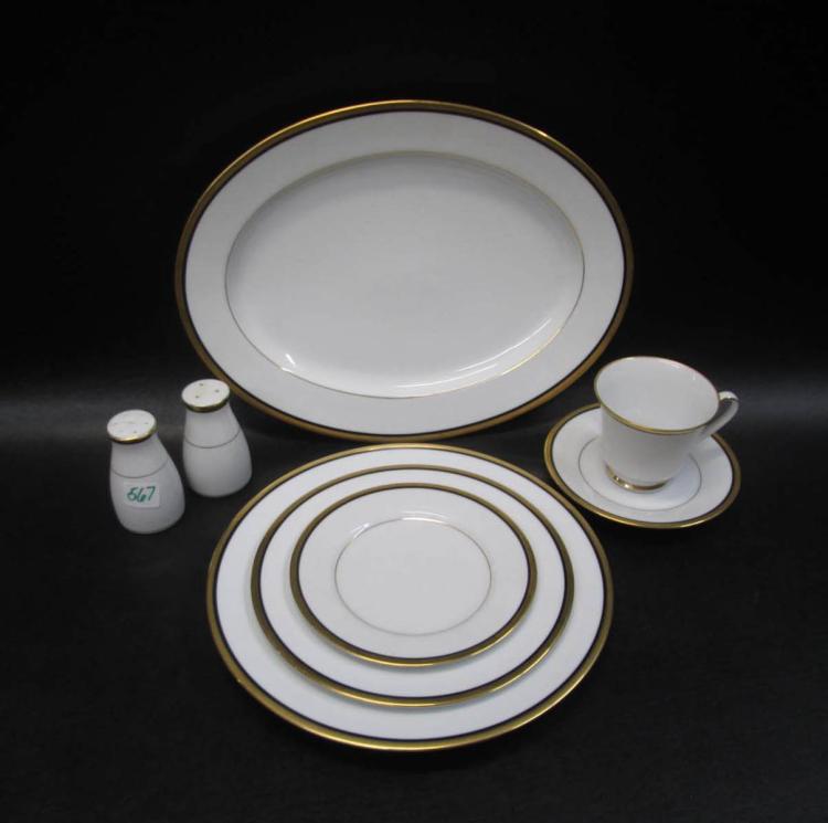NORITAKE "ELYSEE" CHINA SET,