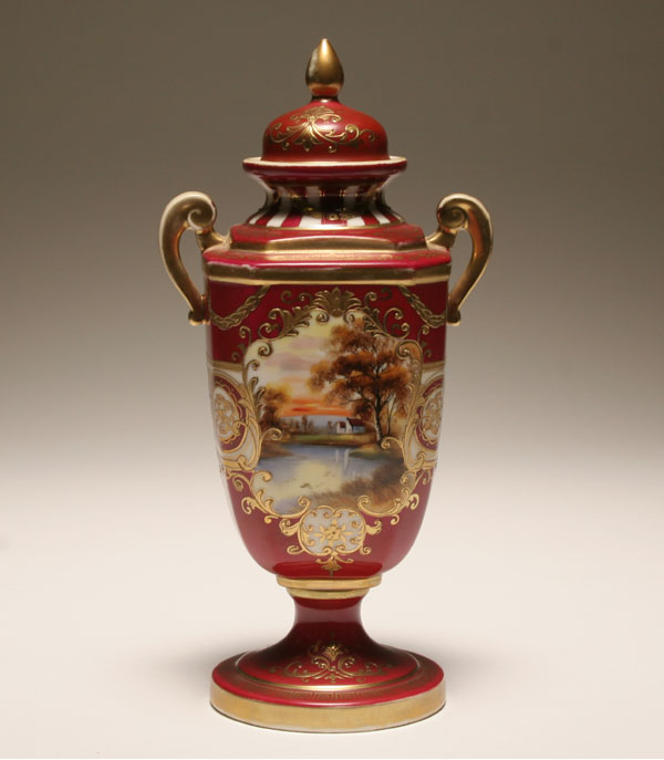 Noritake hand painted and gilt