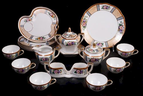 NORITAKE PARTIAL TEA SERVICEHand