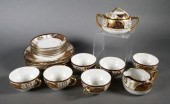 NORITAKE PORCELAIN GOLD BIRDS