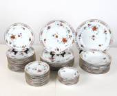 NORITAKE PORCELAIN SERVICE GRO
