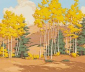 NORMA BASSETT HALL "ASPEN AND