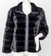 NORMAN AMBROSE MINK FUR JACKET