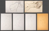 NORMAN CARTON STUDY OF WOMAN I