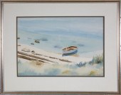 NORMAN FORTIER WATERCOLOR ON P
