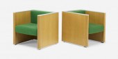 Norman Foster. armchairs, pair