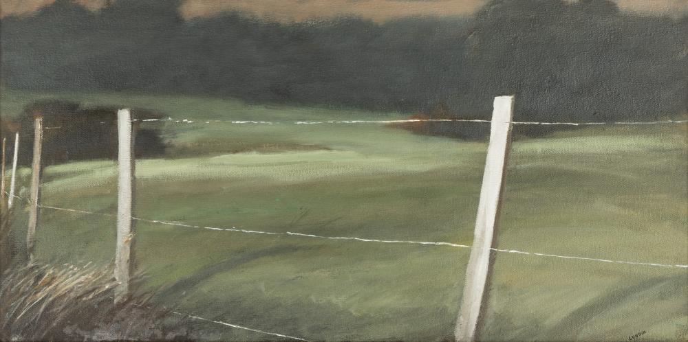 NORMAN K LUNDIN (B. 1938): FENCE