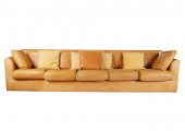 NORMAN LEAR BROWN LEATHER EXTR