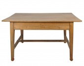 NORMAN LEAR PINE DINING TABLEw