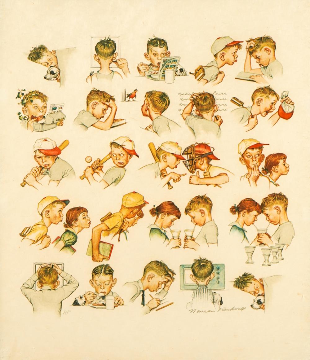 NORMAN ROCKWELL (1894 - 1978):