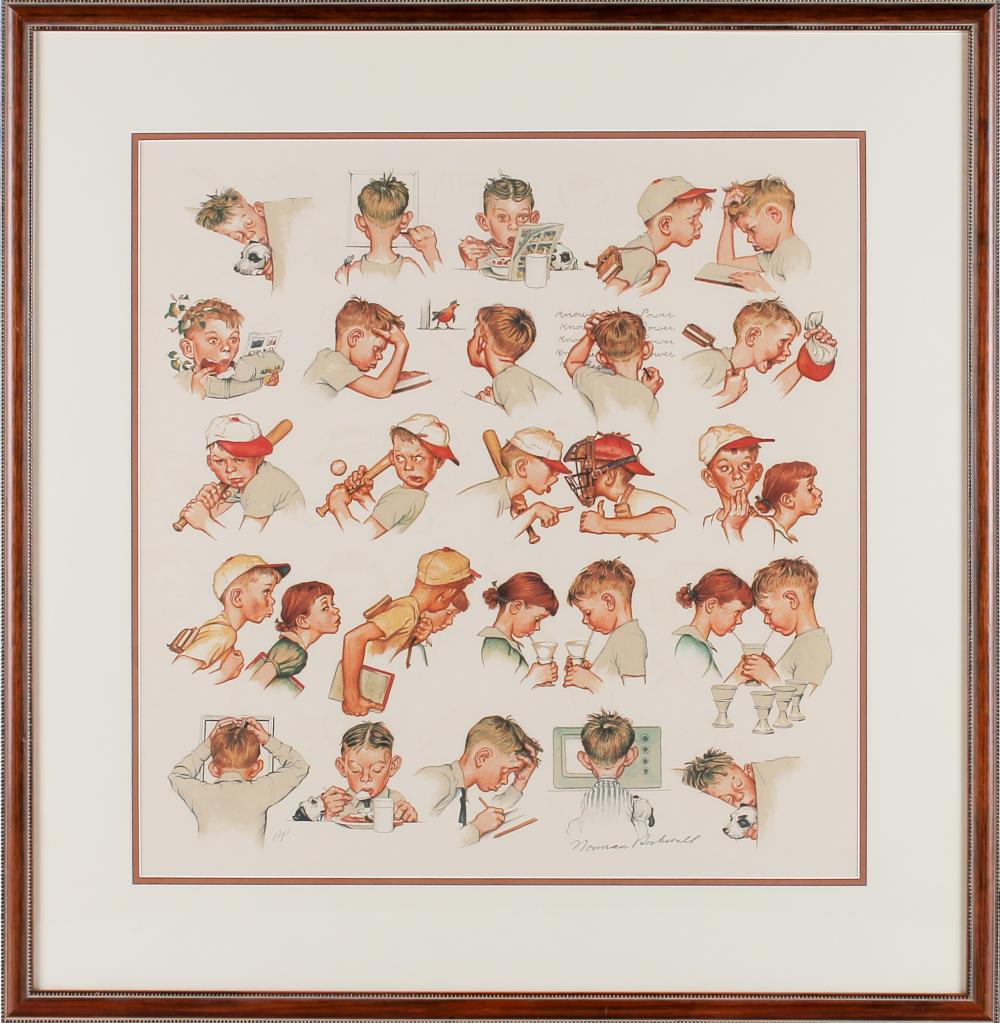 NORMAN ROCKWELL (1894 - 1978): "DAY