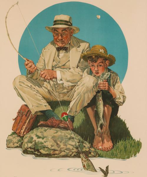 NORMAN ROCKWELL (1894-1978) COLOR
