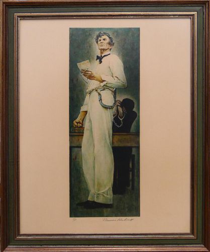 NORMAN ROCKWELL "ABE LINCOLN"