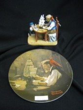 Norman Rockwell Bisque Figurin