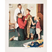 NORMAN ROCKWELL BOLDLY SIGNED