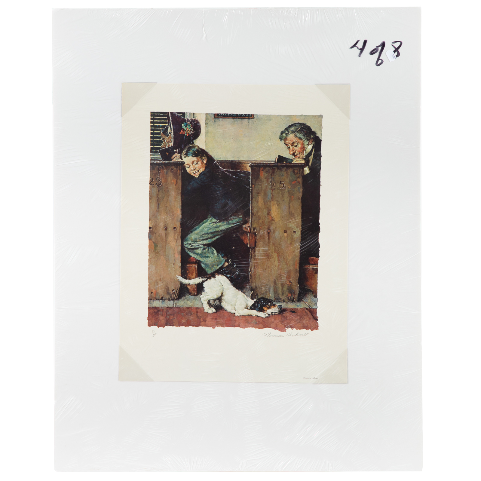 NORMAN ROCKWELL. "DOG AND
