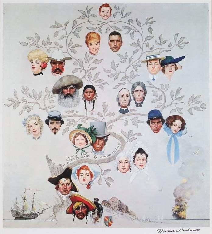 NORMAN ROCKWELL FAMILY TREE
