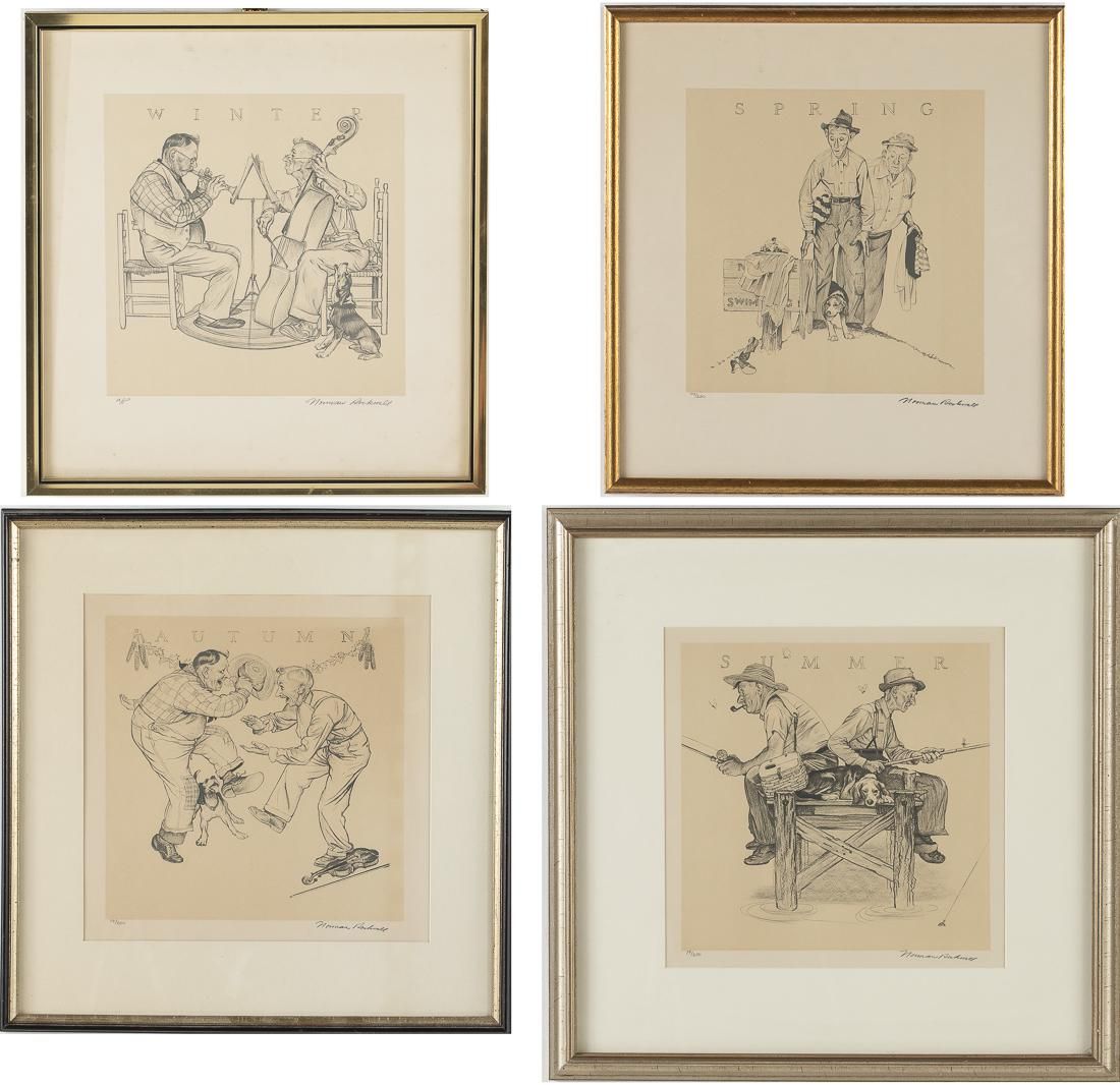 NORMAN ROCKWELL, FOUR SEASONS, 4