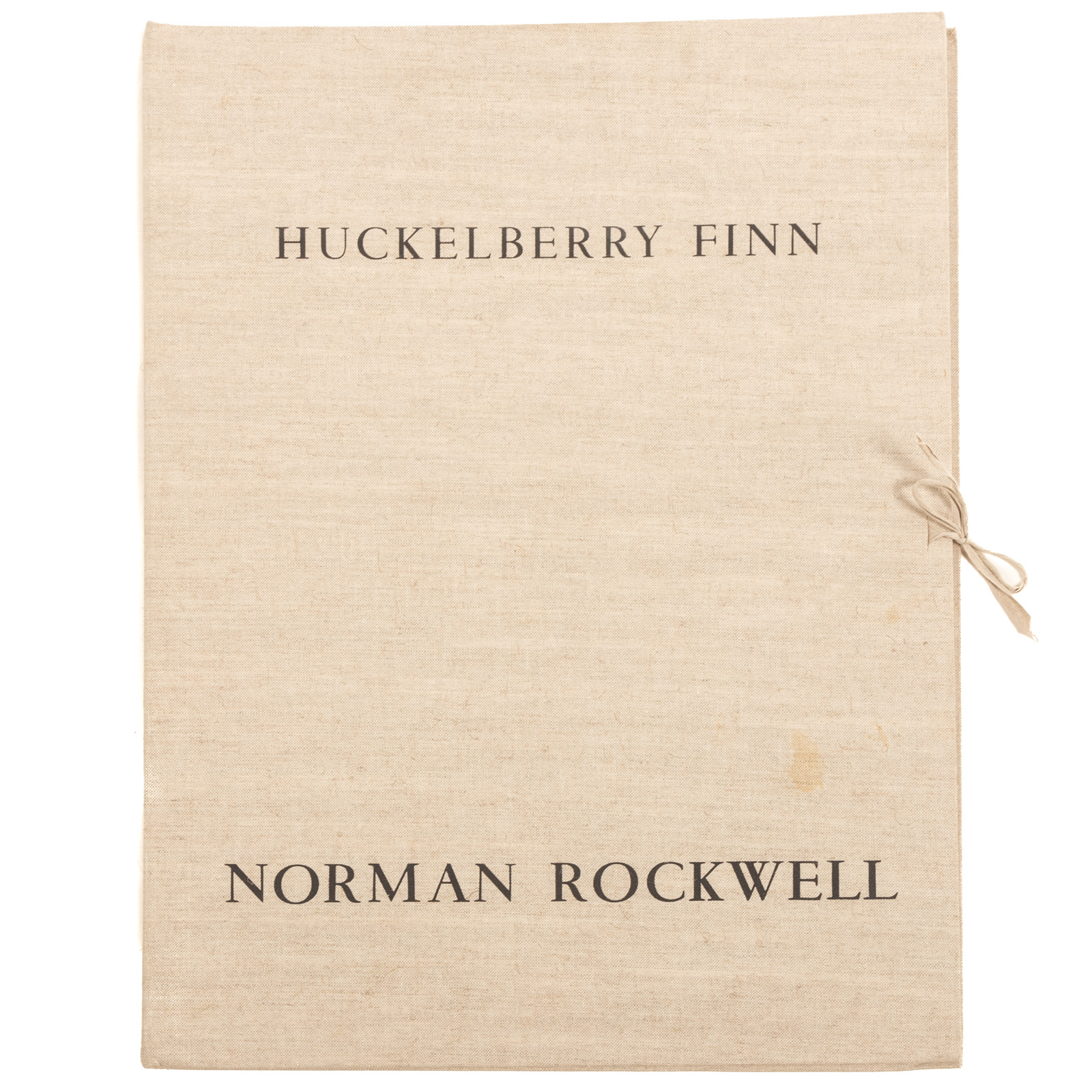 NORMAN ROCKWELL. "HUCKLEBERRY