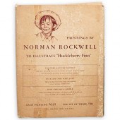 NORMAN ROCKWELL HUCKLEBERRY FI