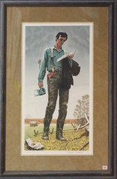 NORMAN ROCKWELL LITHOGRAPHNORM