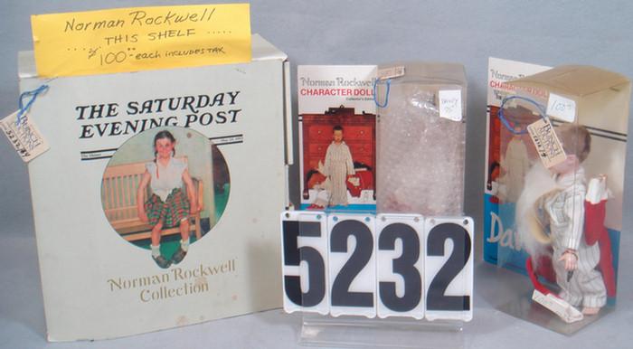 Norman Rockwell lot, Dolls and