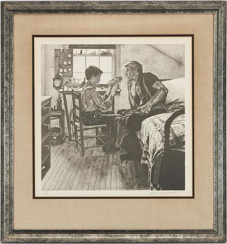 NORMAN ROCKWELL SIGNED