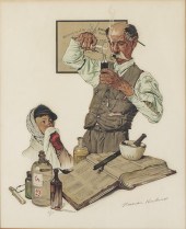 NORMAN ROCKWELL, THE CHEMIST,