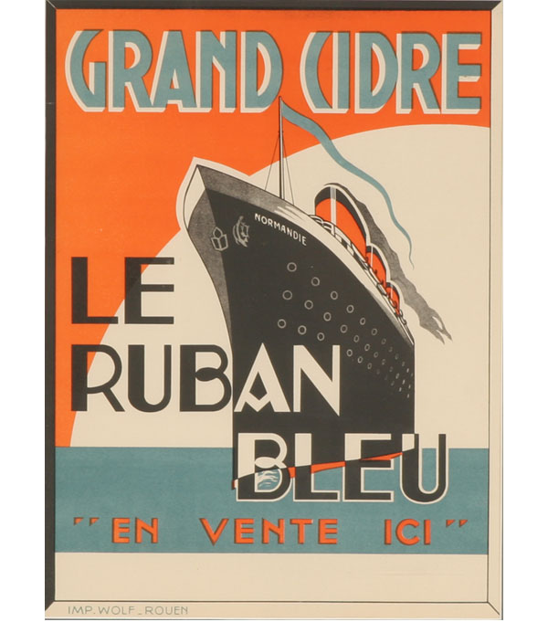 Normandie Grand Cidre Le Ruban Blue