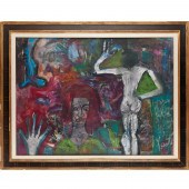 NORRIS EMBRY, MIXED MEDIA ON C