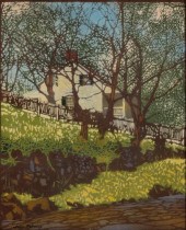 NORRIS RAHMING (1886-1959), "O