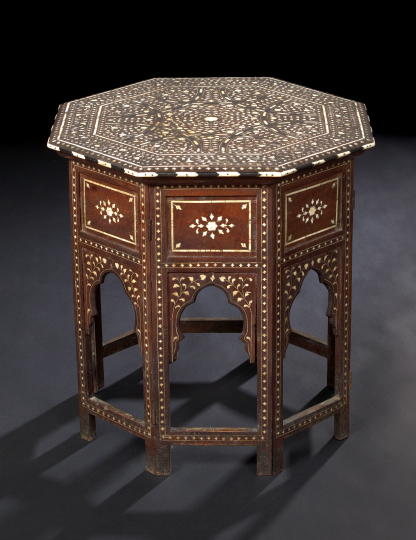 North African Inlaid and Hardwood