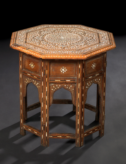 North African Inlaid and Hardwood