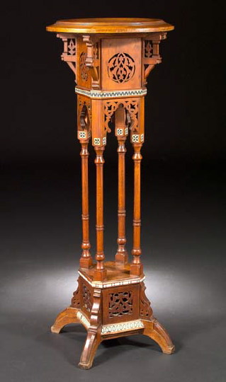 North African Inlaid Mahogany