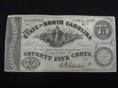 North Carolina Civil War Note