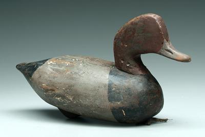 North Carolina redhead decoy,
