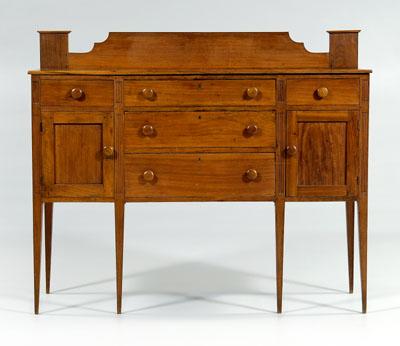 North Carolina walnut huntboard,